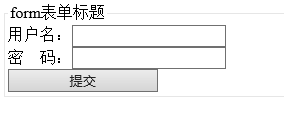 html中form表单制作，表单标题、注册表单、登录表单等代码演示