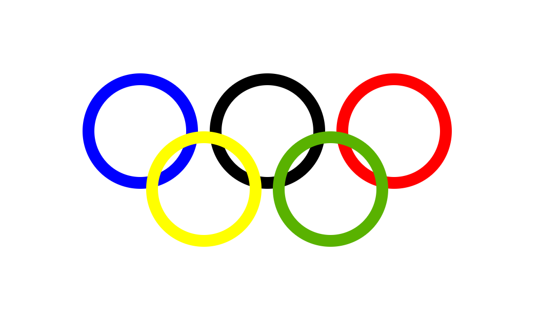 奥运五环代码实现图